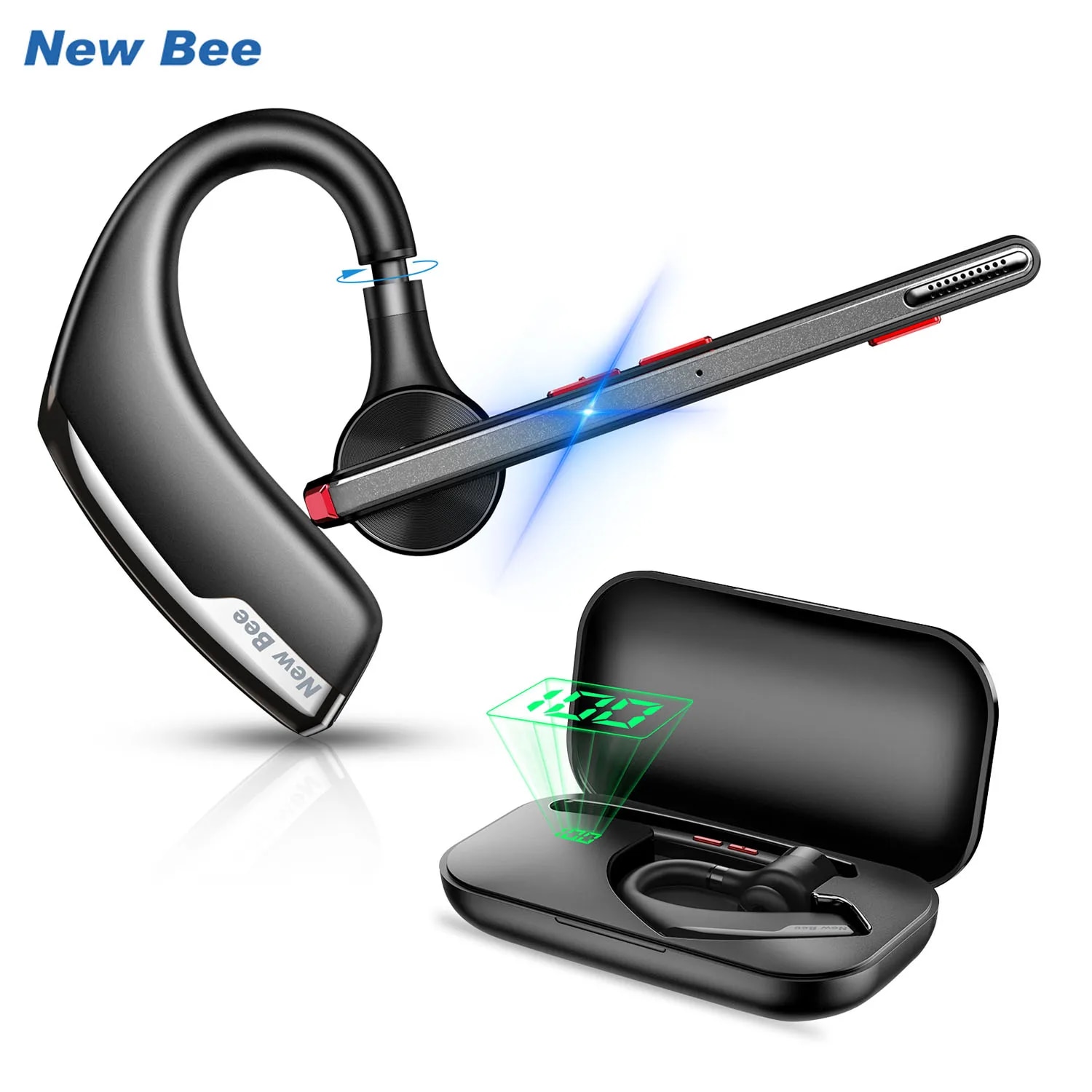 Type C Wired Earphones With Mic - 뉴 비 M51 블루투스 5.2 무선