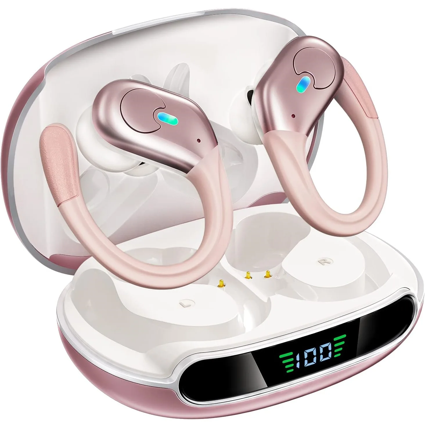 Type C Wired Earphones With Mic - BX30 블루투스 6.0 이어폰 IPX7 방수