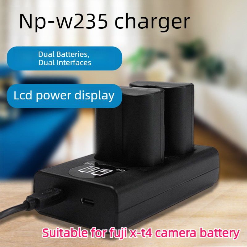 Drones - 2200mAh NP-W235 NP W235 배터리 LCD