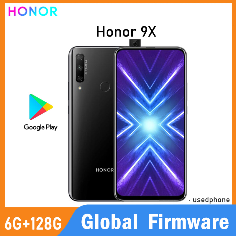 Cameras - 글로벌 펌웨어 HONOR 9X 스마트폰 6.59인치