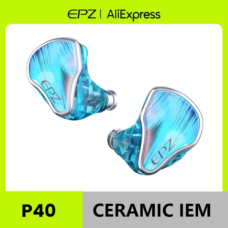 Planar Magnetic Iem Earphones - EPZ P40 Star Trails PZT 세라믹