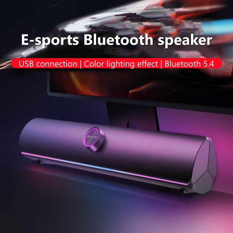 게이밍 사운드바, USB 원케이블 & 블루투스 5.4  - Rgb Computer Soundbar For Pc 리뷰 및 가격