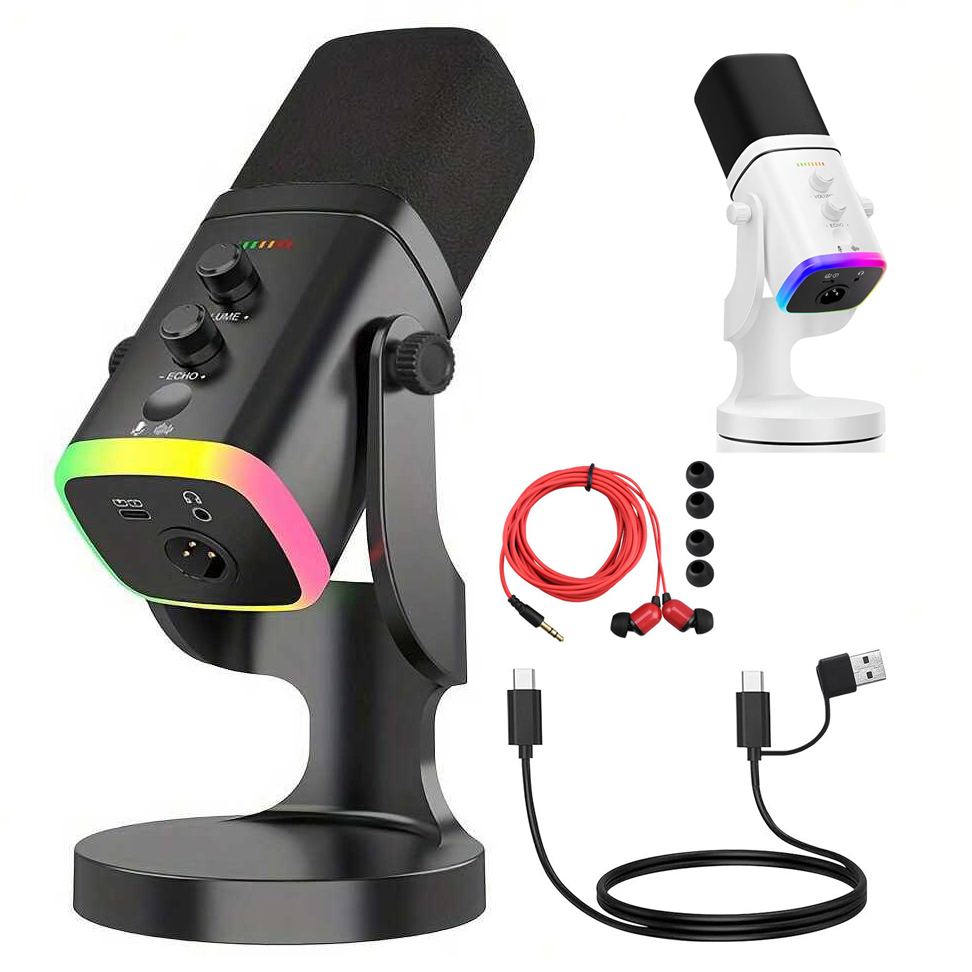 게이밍 스트리밍용 USB/XLR 다이내믹 마이크 |   - Gaming Headset With Mic Rgb 리뷰 및 가격