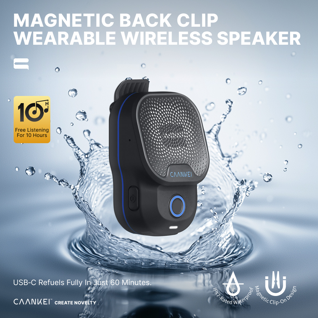 웨어러블 블루투스 스피커 IPX7 방수 휴대용 스피커  - Portable Bluetooth Speaker Waterproof Ipx7 리뷰 및 가격