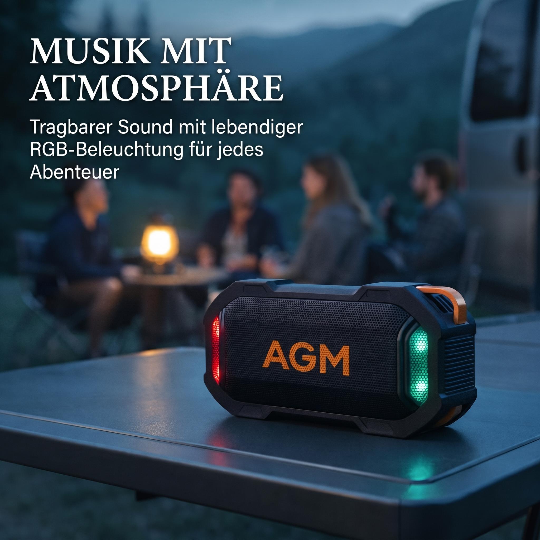 AGM MAG ROCK 야외용 무선 스피커, 블루투스  - Portable Bluetooth Speaker Waterproof Ipx7 리뷰 및 가격