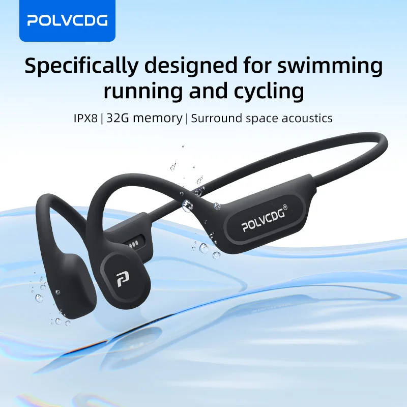 POLVCDG X9 골전도 이어폰 32G IPX8 방수 - Type C Wired Earphones With Mic 리뷰 및 가격