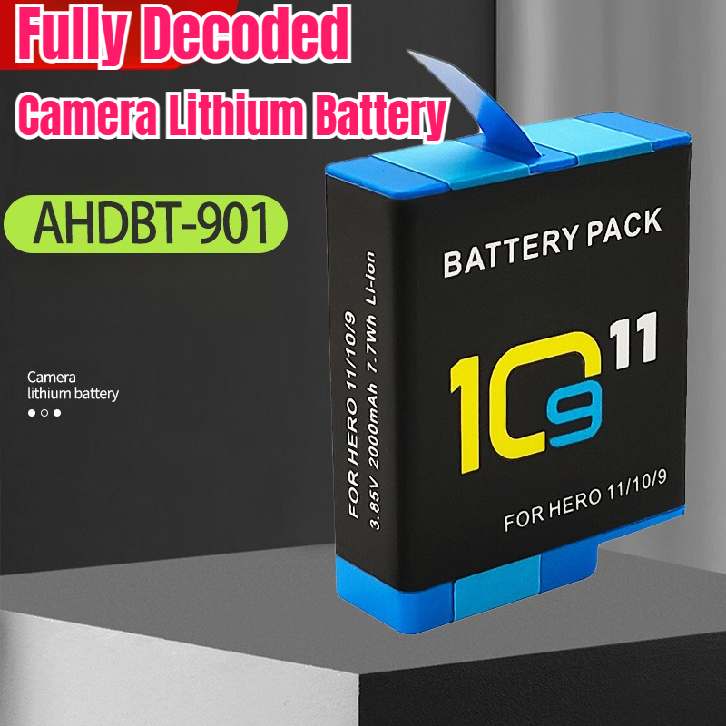 3.85V 2000mAh 배터리, 고프로 히어로 10, - Drones 리뷰 및 가격