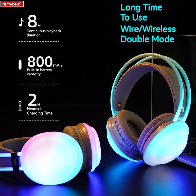 게임용 RGB 다채로운 빛 블루투스 헤드폰 HIFI 사 - Gaming Headset With Mic Rgb 리뷰 및 가격
