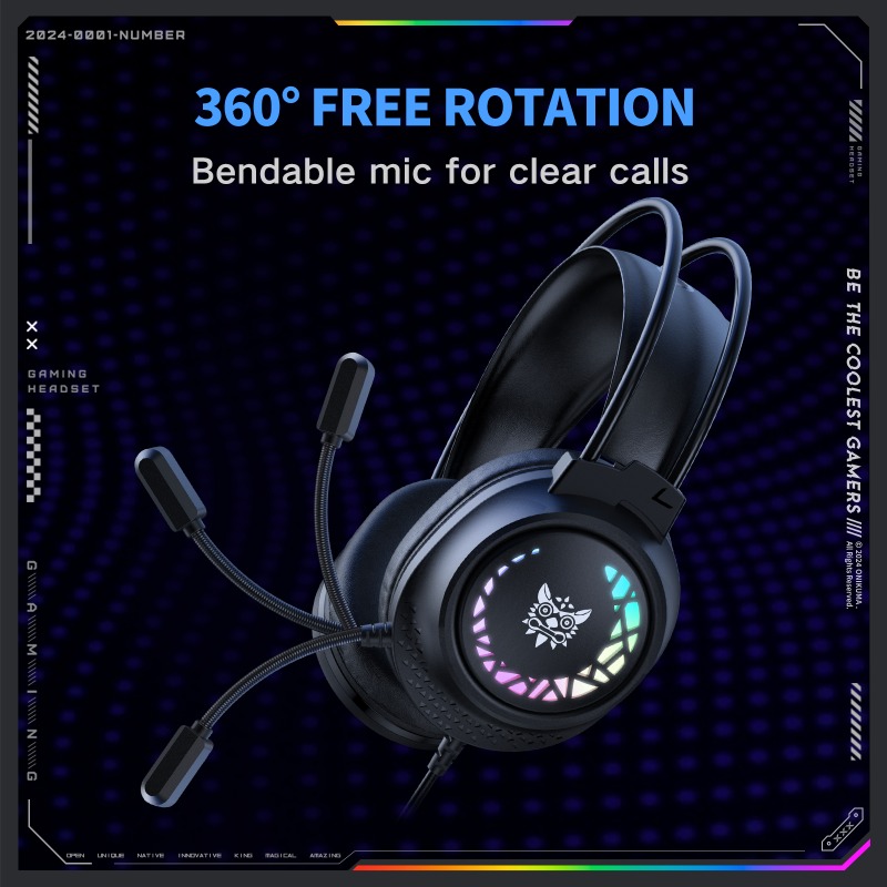 ONIKUMA X92 유선 게이밍 헤드셋 RGB 50m - Gaming Headset With Mic Rgb 리뷰 및 가격