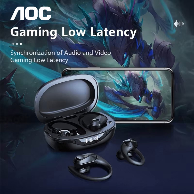 초이스 AOC 스포츠 헤드셋 무선 블루투스 6.0 이어 - Headphones 리뷰 및 가격