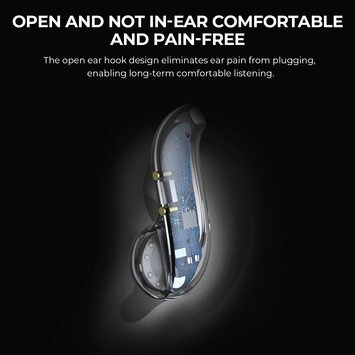 오픈 이어 블루투스 헤드폰 HTC 30시간 재생 무선  - Speakers 리뷰 및 가격