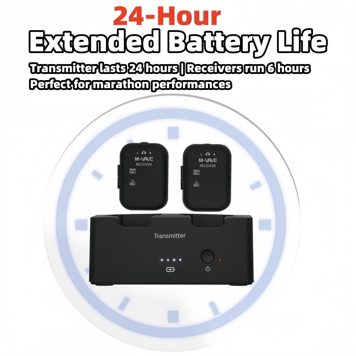 M-VAVE WP-12 무선 인이어 모니터링 시스템,  - In Ear Monitors For Singers 리뷰 및 가격