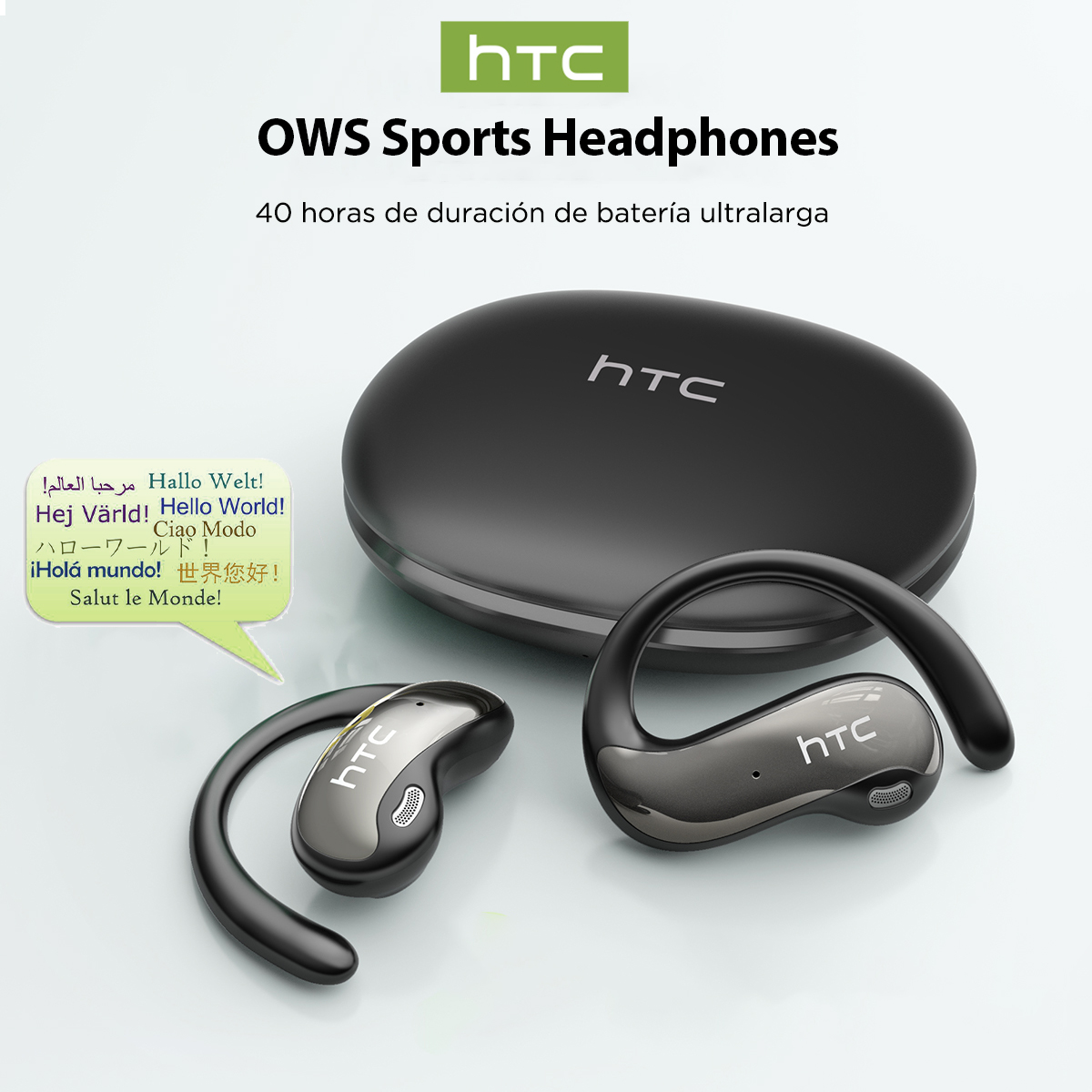 HTC NE19 블루투스 이어폰 AI OWS 스포츠 무 - Sleep Mask Headphones Bluetooth 리뷰 및 가격