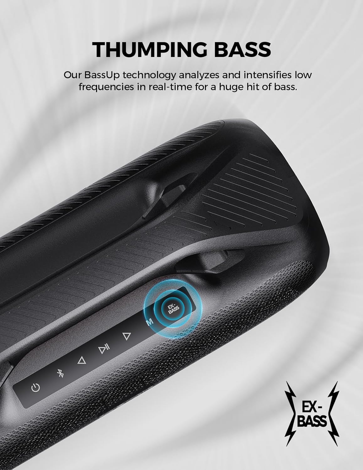 휴대용 100W 블루투스 스피커 EX-BASS IPX7 - Portable Bluetooth Speaker Waterproof Ipx7 리뷰 및 가격