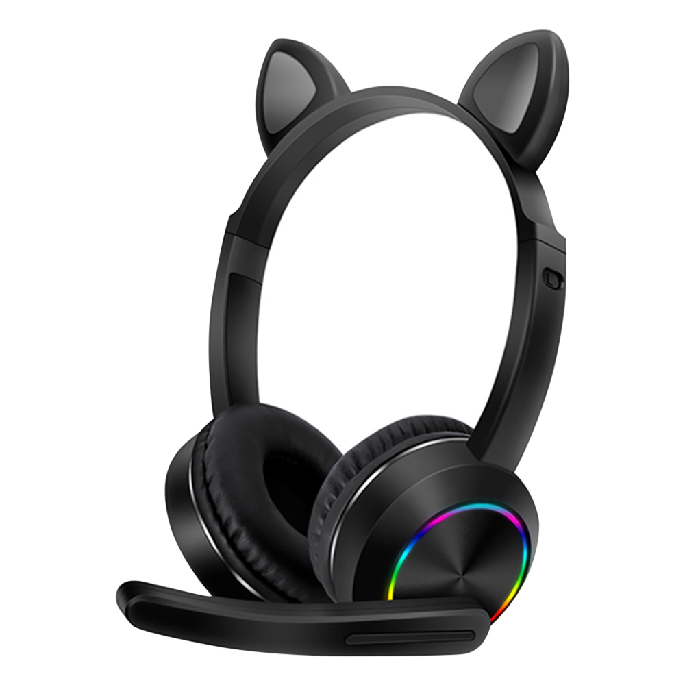 귀여운 고양이 귀 블루투스 헤드폰, LED 무선 헤드셋 - Cat Ear Bluetooth Headset Led 리뷰 및 가격