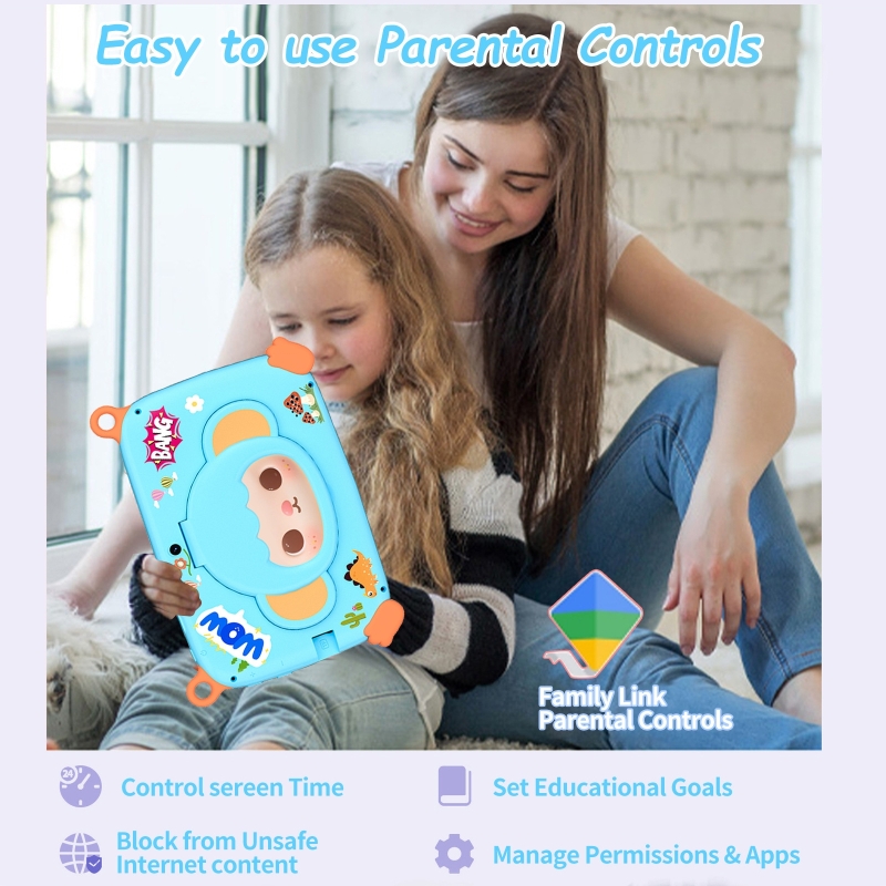 7인치 디스플레이를 갖춘 어린이용 태블릿 PC, 보호  - Tablets 리뷰 및 가격