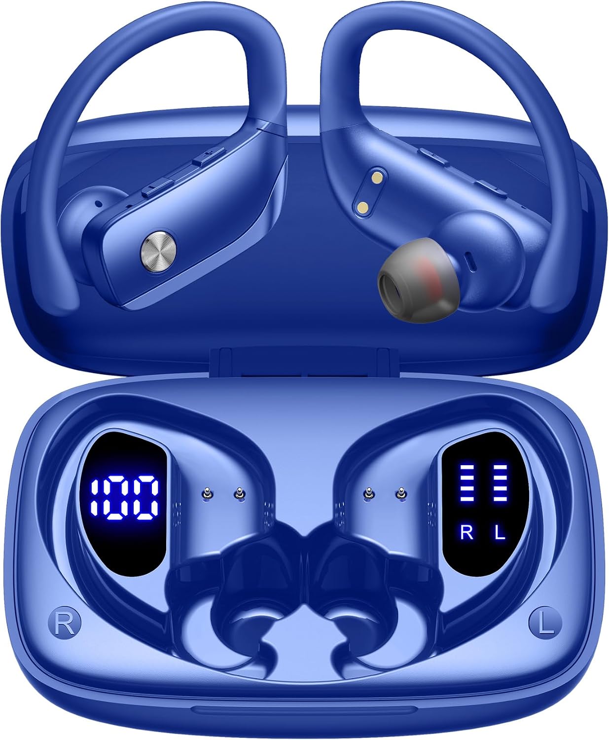 80시간 재생 가능한 LED 디스플레이 케이스, 오버이 - Headphones 리뷰 및 가격